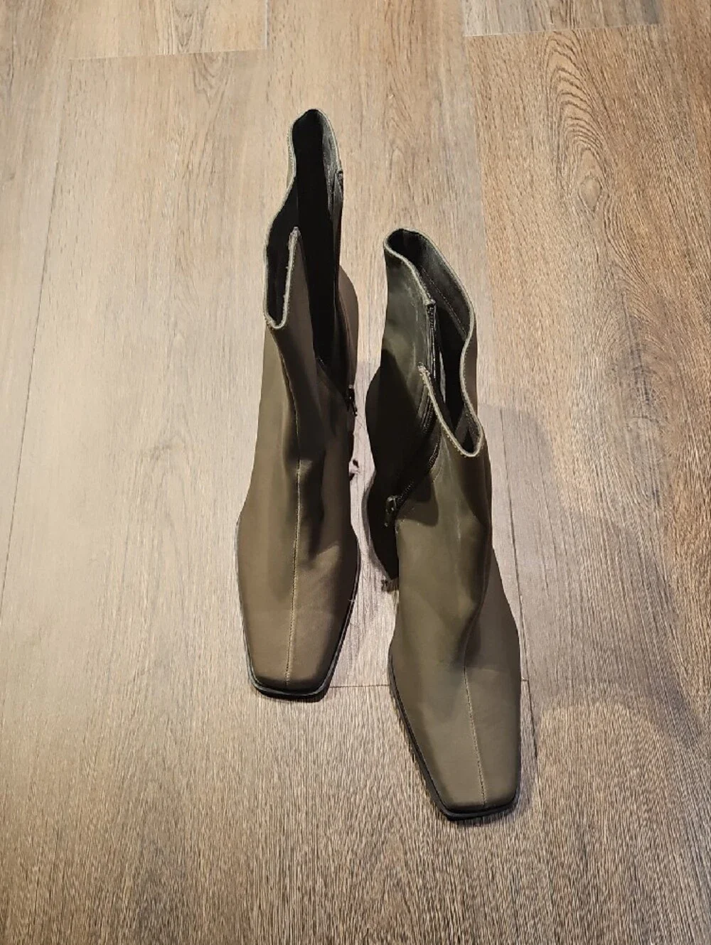 Easy Spirit Olive Ankle Boots, Nwot, Sz 10